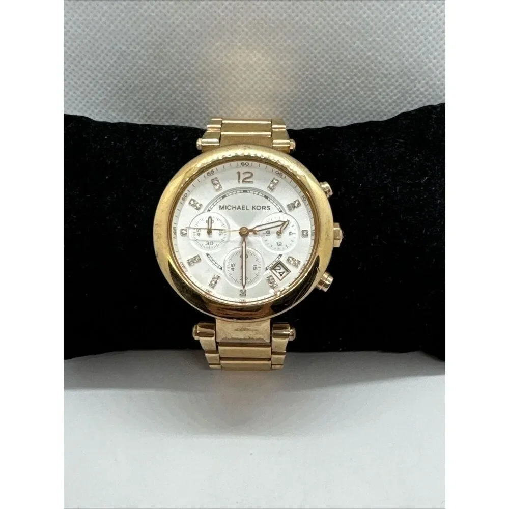 Michael Kors Parker MK5806 Women Stainless Steel Analog Dial Quartz Watch JNA416